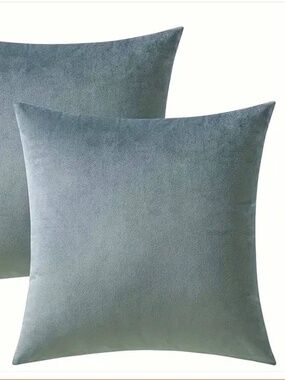 Decorative Velvet Throw Pillow Covers Set Of Two